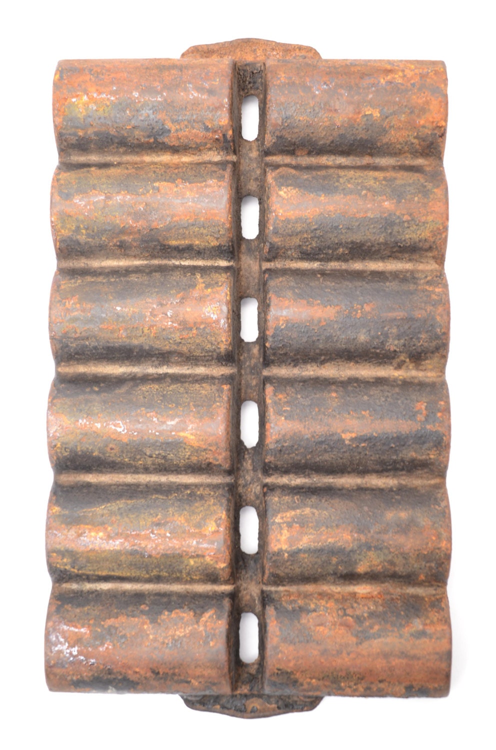 Vintage Heavy Duty Cast Iron Ingot Mold Tray or Repurpose for