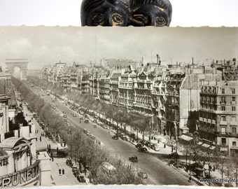 Paris Postcards - Vintage Postcards - French Postcards - French Ephemera- 1 Vintage Postcard, European Ephemera, Old Postcard, Parisian