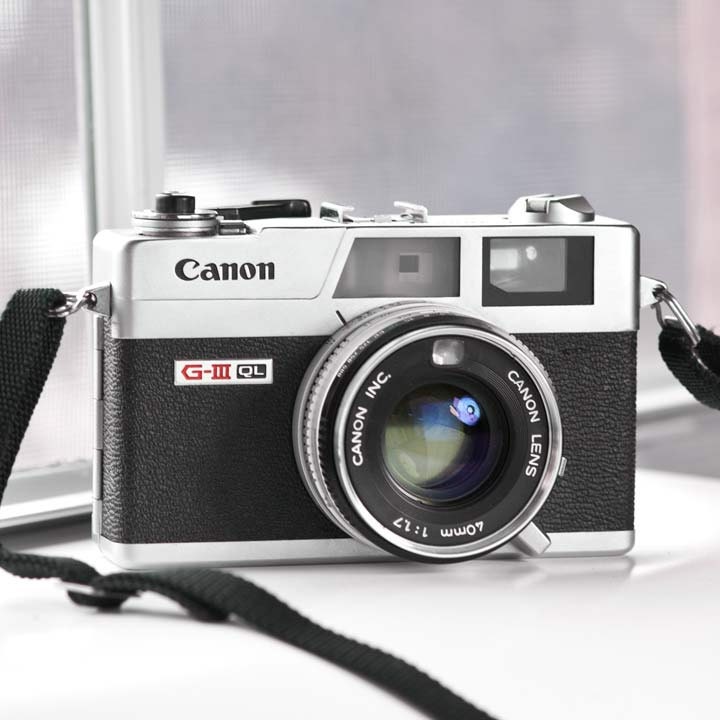 Canon Canonet Ql 17 Giii Rangefinder Camera Vintage Camera