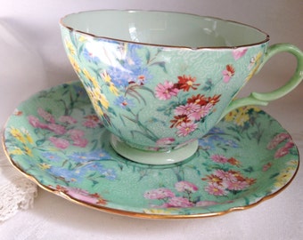 / /  cup   and Saucer Teacup vintage Henley gift Cup Melody and Shelley Saucer Tea tea Shape ideas