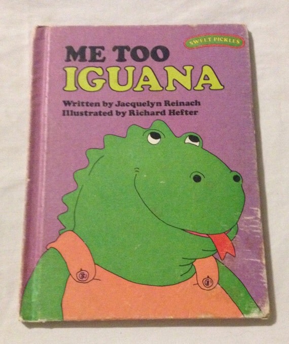 Vintage 1977 Sweet Pickles Me Too Iguana by Jacquelyn