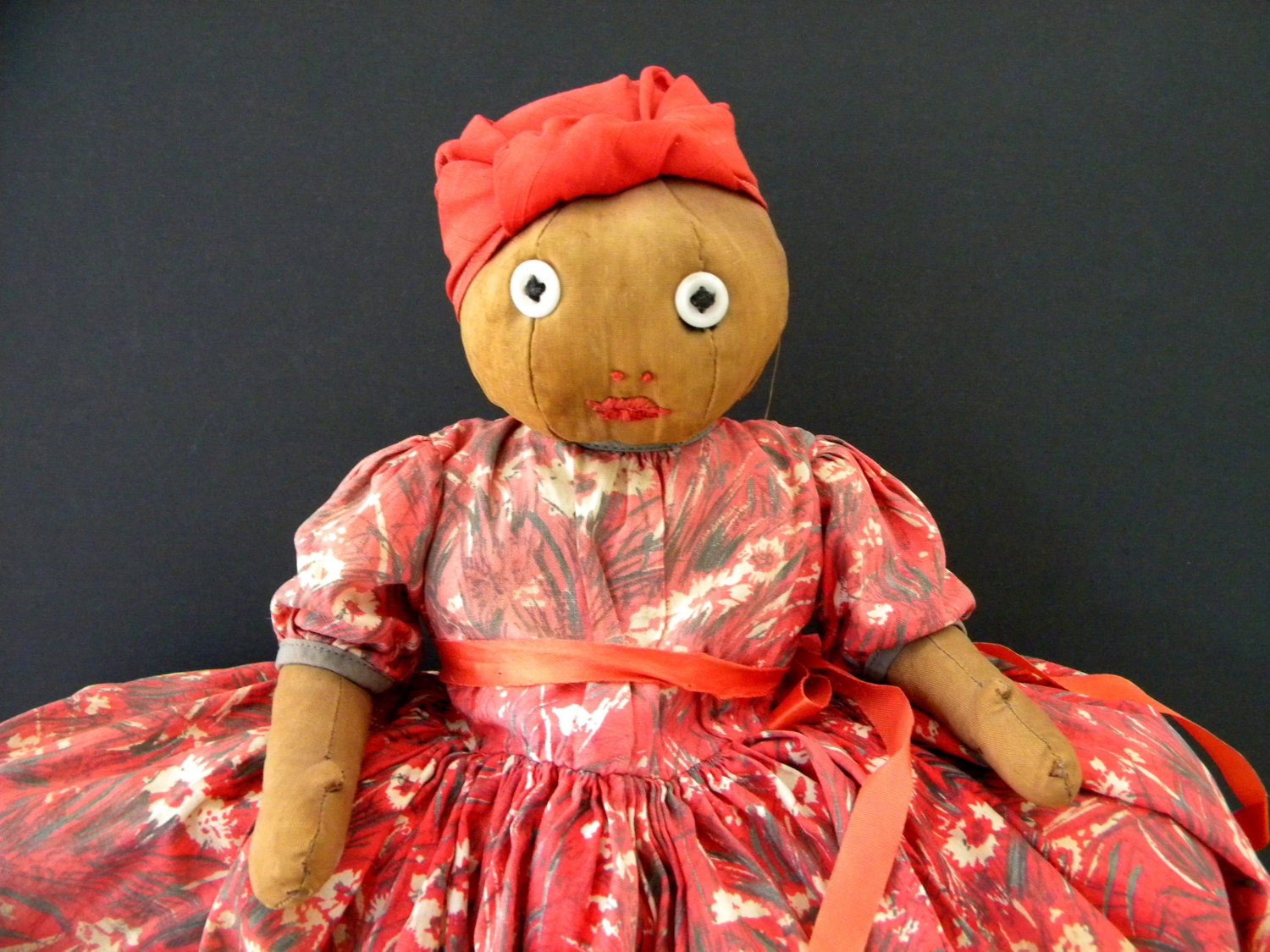 Vintage Black Americana Mammy Doll Toaster Cover