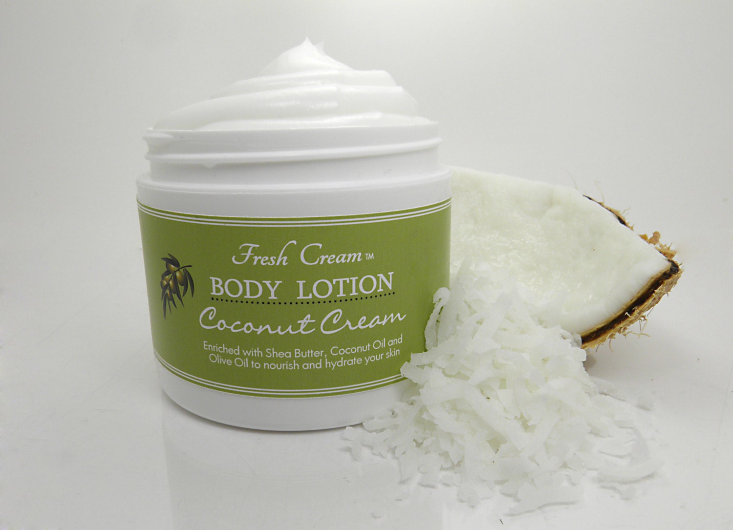 Body Lotion in Coconut Cream Organic Hand and Body