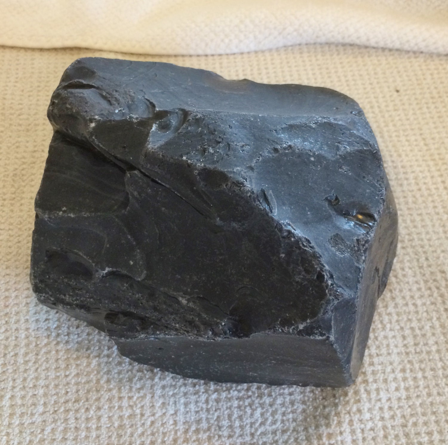 natural black obsidian stone sphere