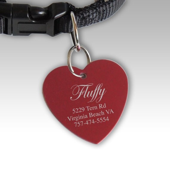 heart shaped dog tags for pets heart shaped dog tags for pets