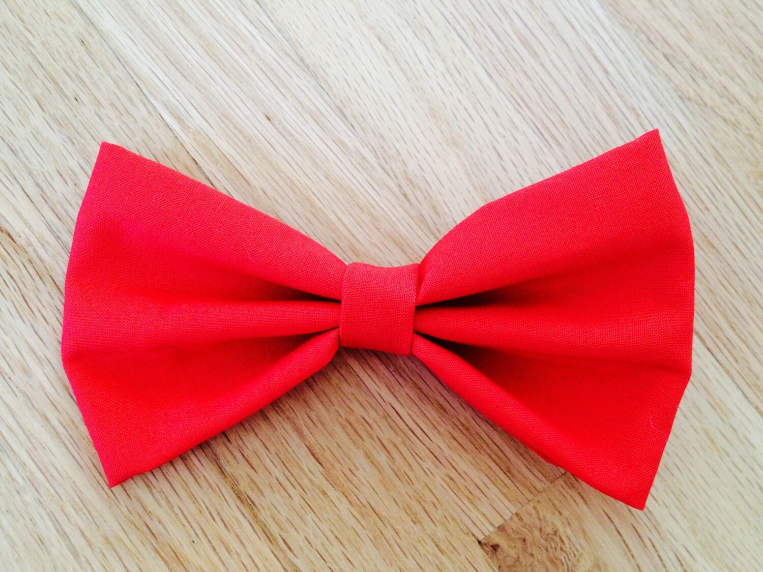 Red Hair Bow Bright Red Hair Bow Red Bow by AlyssasBowBoutique