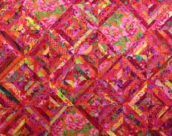 SIZZLING SUMMER #1 Quilt Kit, all fabrics by Kaffe Fassett, Philip Jacobs, Brandon Mably
