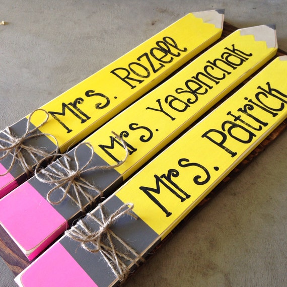 Items similar to Personalized Pencil on Etsy