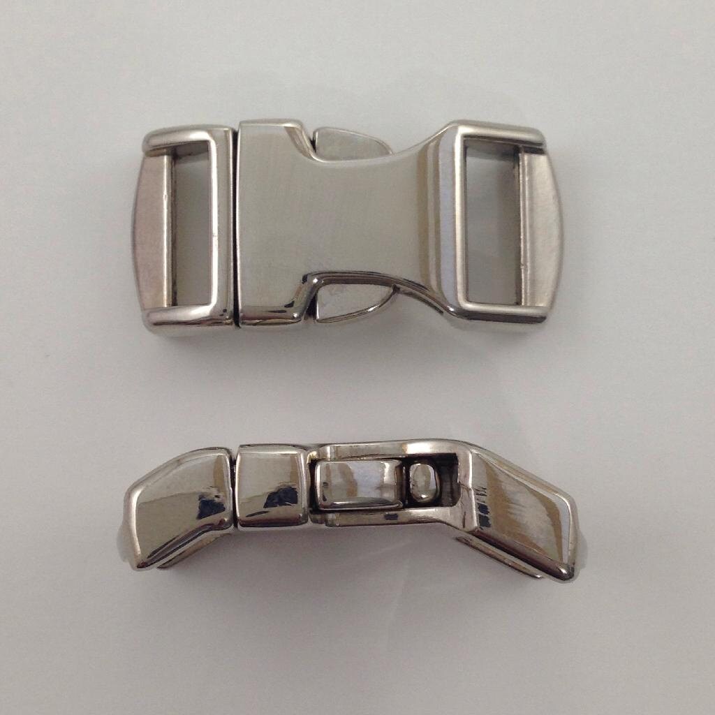 5 1/2 Metal side release buckles for paracord bracelet