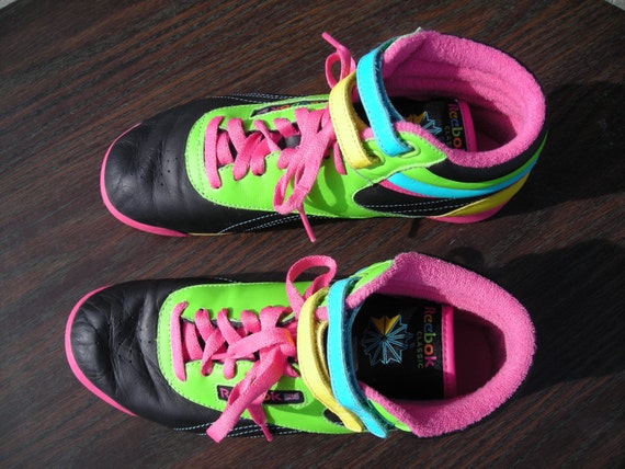 neon hi tops