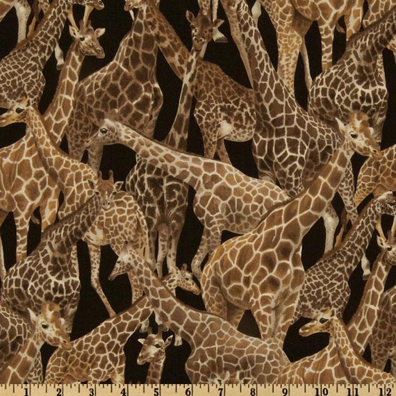 African Safari Fabric Collection Sold per fat Quarters Perfect for ...