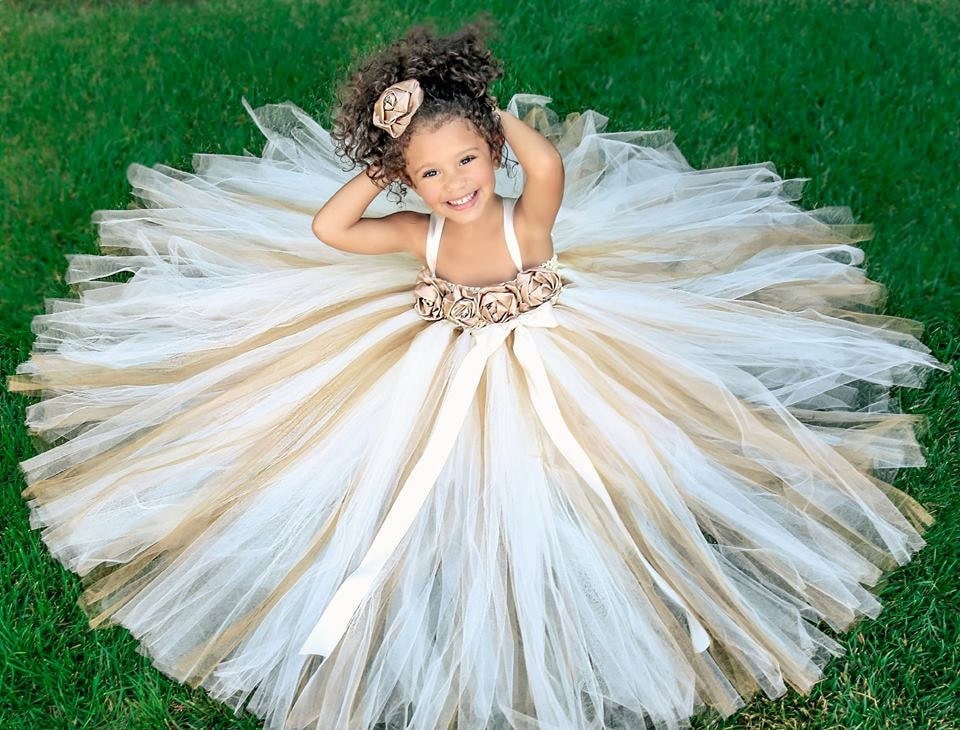 girls clothes dresses flower girl gold champagne girls clothes dresses flower girl gold champagne