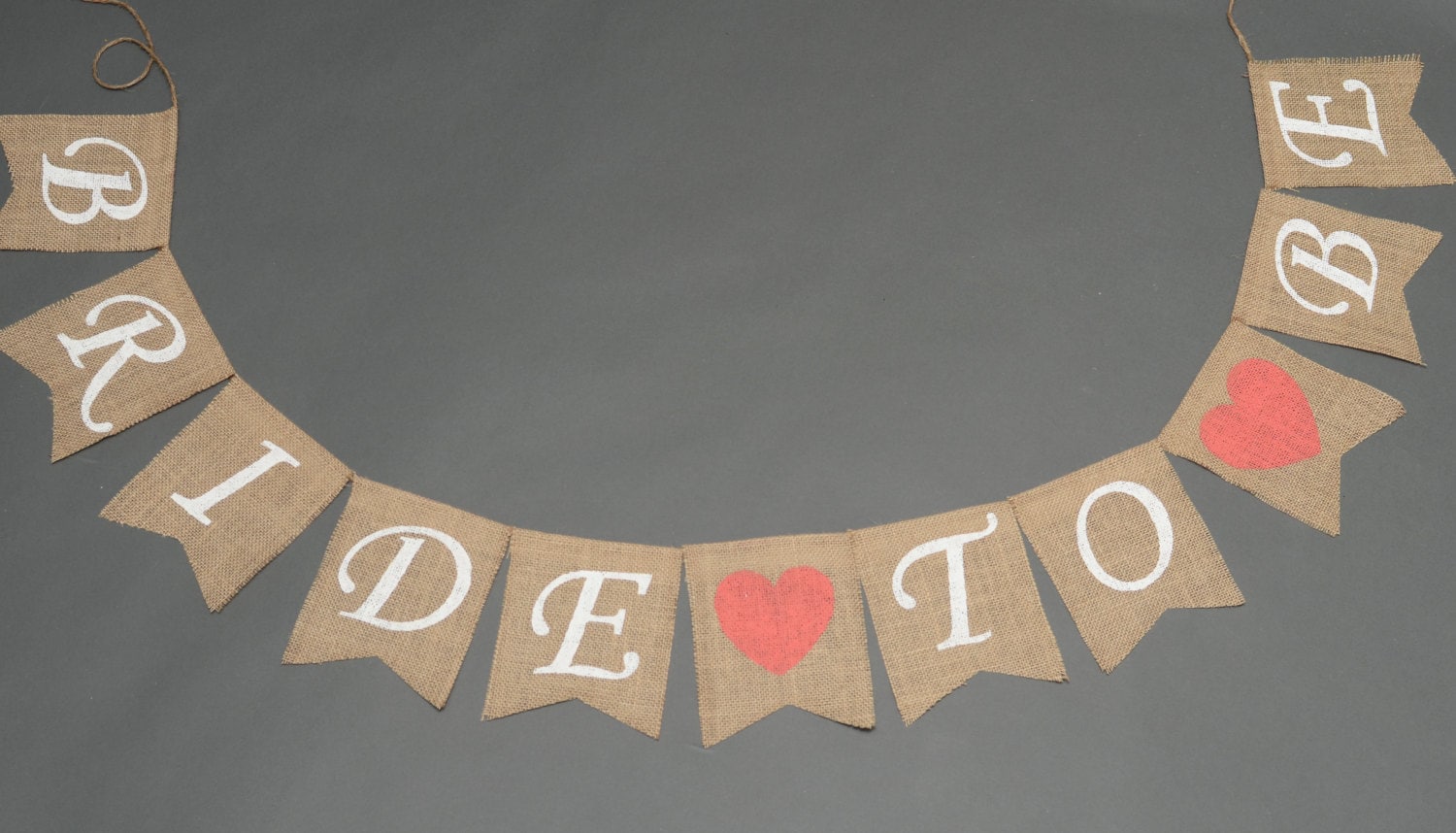 Bride To Be Burlap Banner Sign - Bridal Shower Sign Banner Burlap