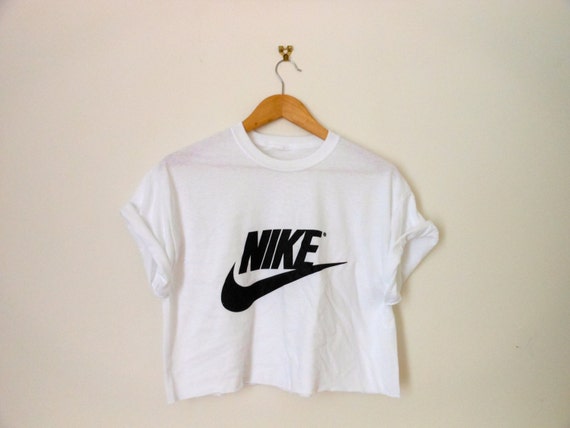 white nike crop