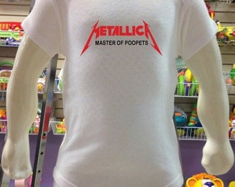 metallica baby grow