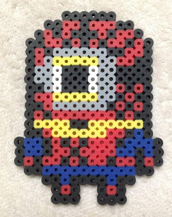 Minion Super Hero Perler Bead Art Marvel & DC by EightBitEvolution