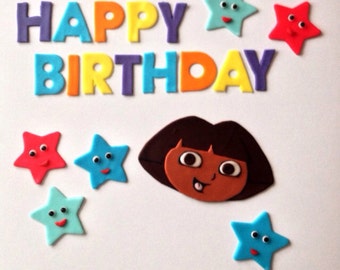 Dora the Explorer Cake Topper