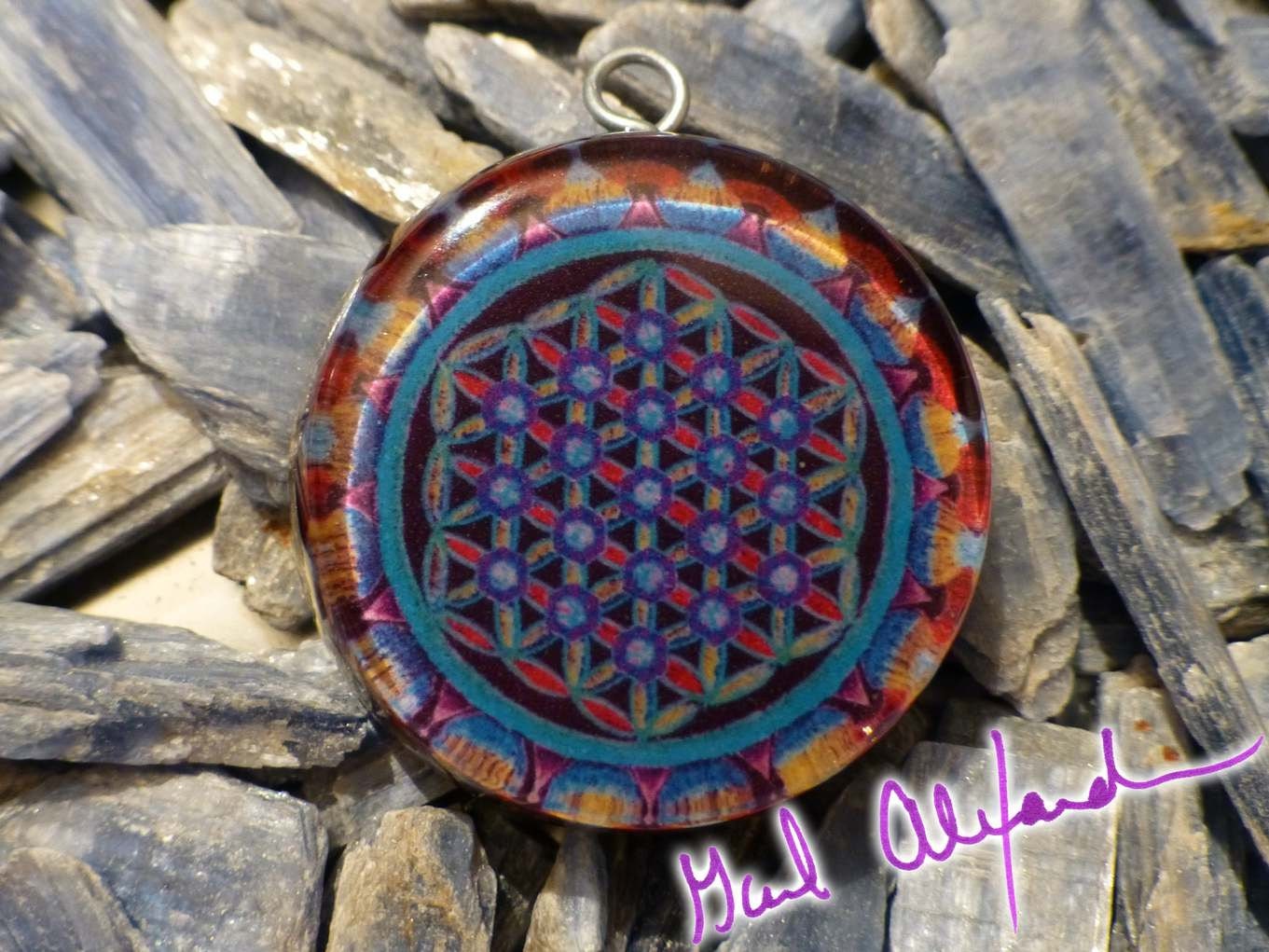 DNA Flower of Life Mandala by Gail Alexander Special