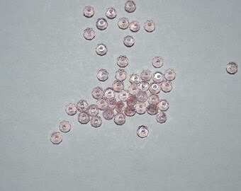 50 - 3mm Faceted Rondel Crystal Beads -