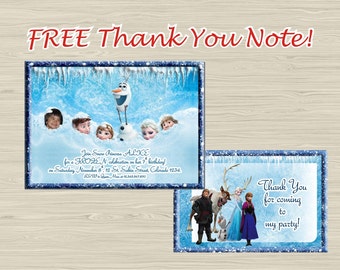 Disney FROZEN invitation, frozen birthday invitation, frozen invitation ...