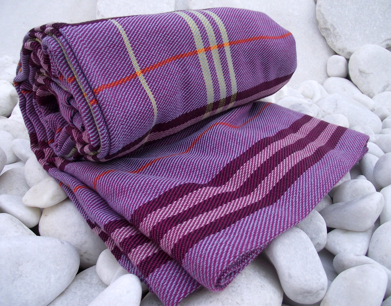 Hand Woven Baby WrapNew Plaid warpTwill patternAll