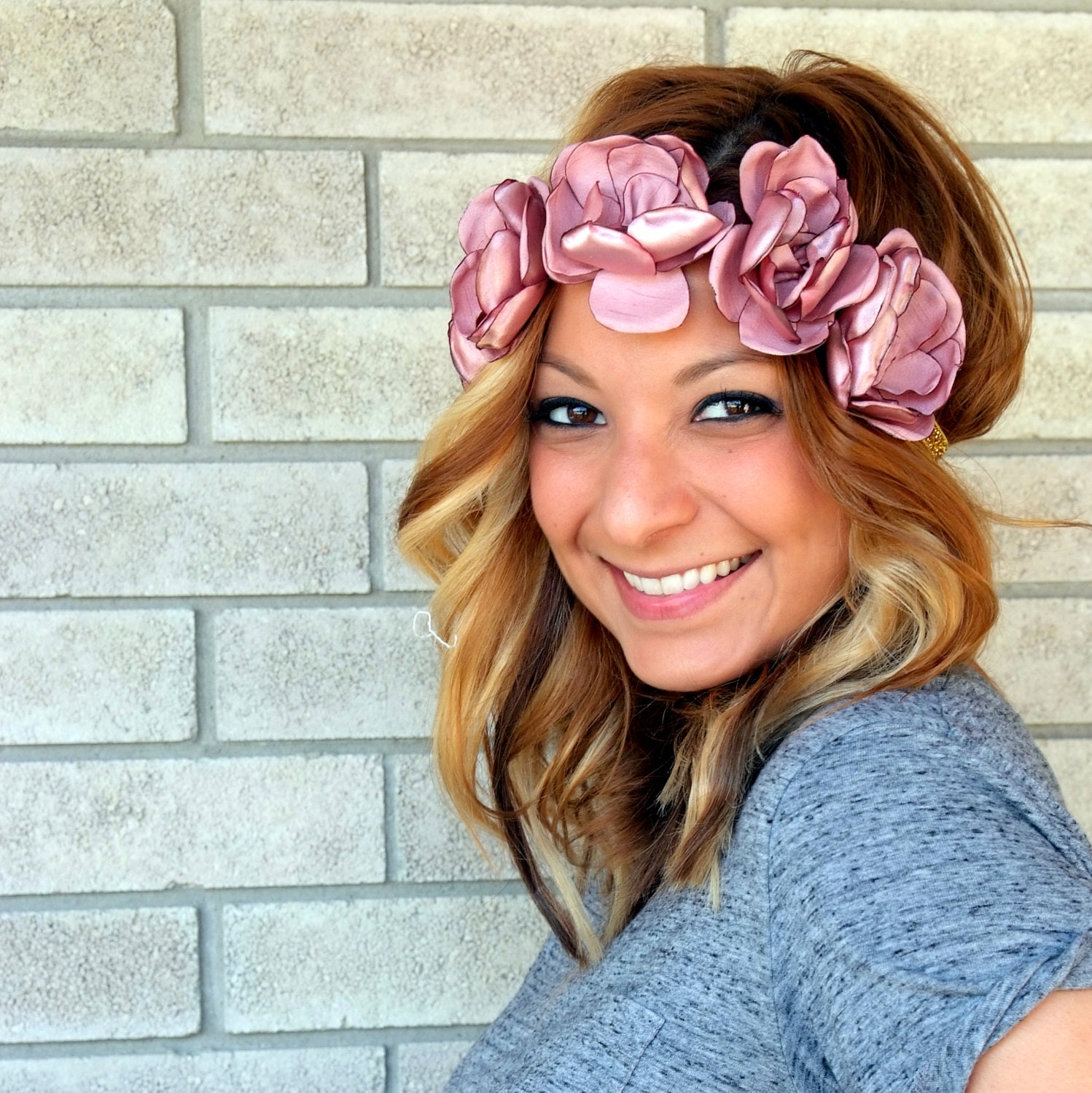 Pretty Handmade Hair Accessories by milarosedesigns on Etsy