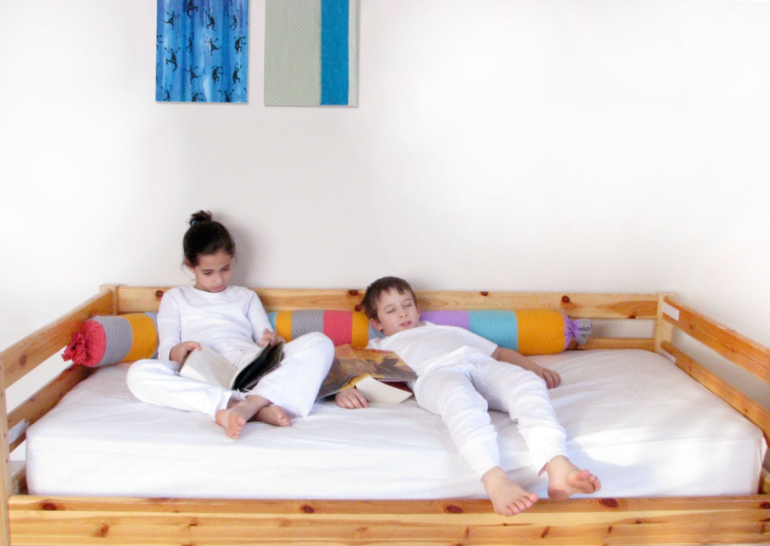 Chevron Body Pillow Extra Long Pillow for Children Kids