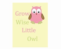 Popular items for grow wise little owl on Etsy