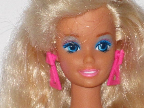 barbie with crimped hair