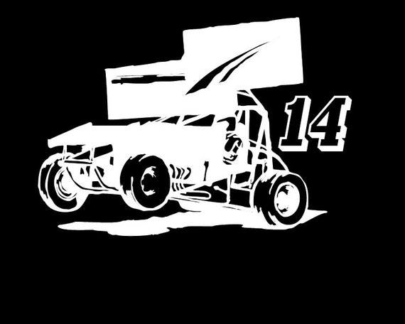 rc sprint car decals