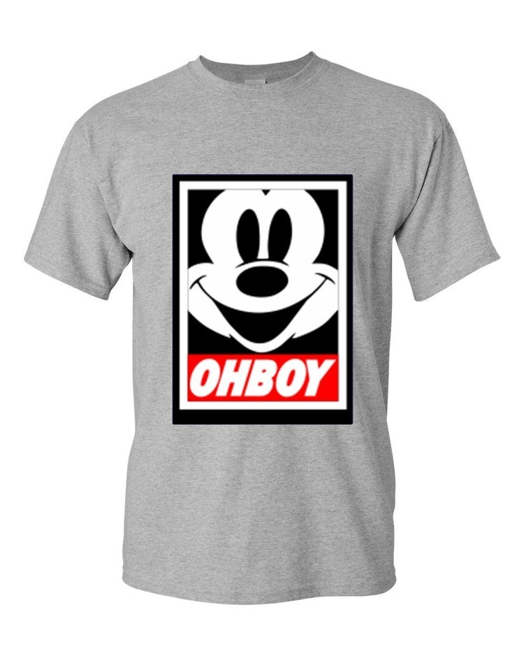 ON SALE TODAY Oh Boy Mickey Mouse Inspired Obey by CustomWorldCA