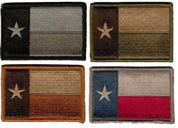 Tactical Texas State Flag Lonestar Patch Velcro by KMOutfitters