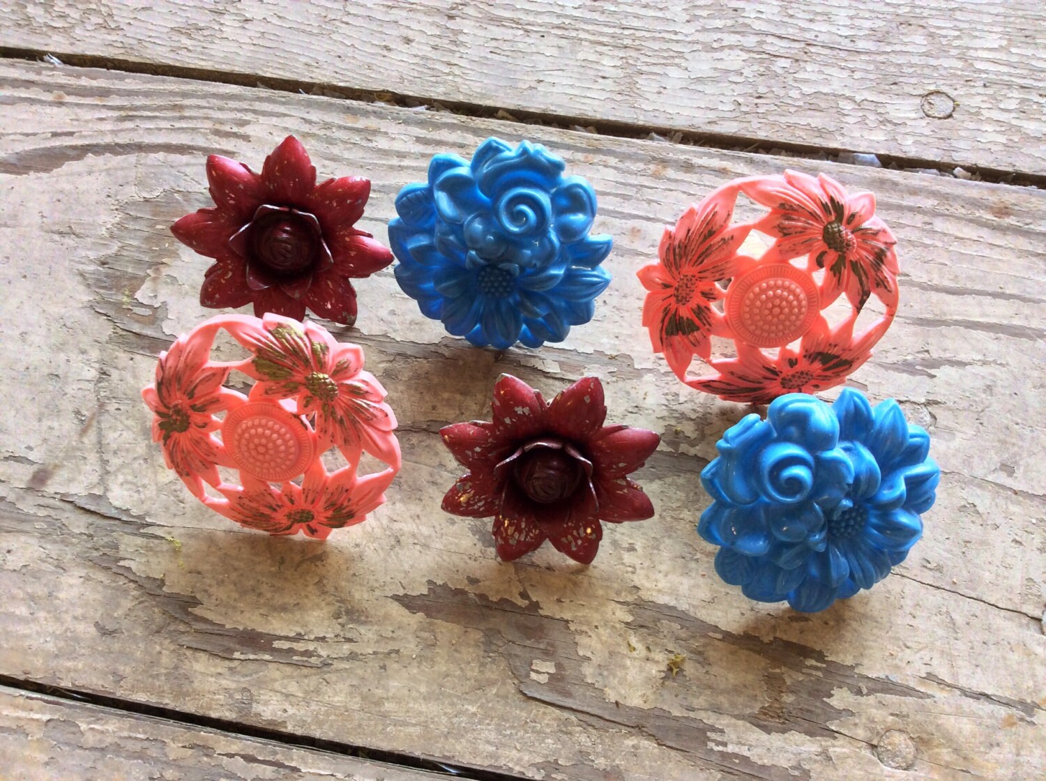 Flower Push Pins Curtain Tiebacks Office Decor Bulletin