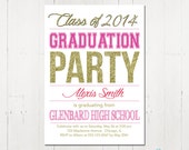 High School Graduation Party Invitations 2014 6