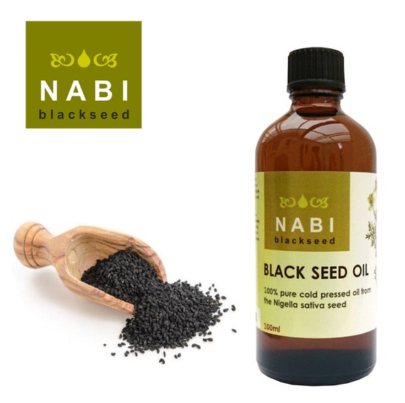 Black Seed Oil 100 mL Nigella Sativa Kalonji by NabiBlackSeedOil