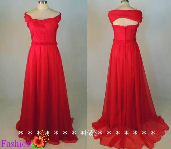 Prom Dress 2015Sexy Red Prom Evening Chiffon by FashionStreets
