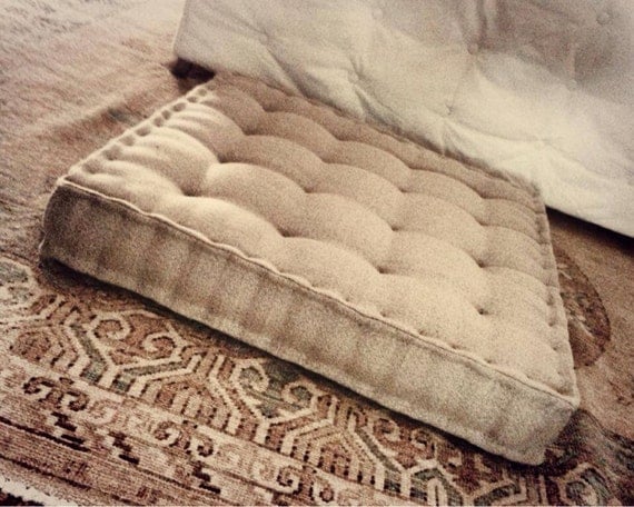 Items similar to French Mattress Floor Cushion - Large - 30