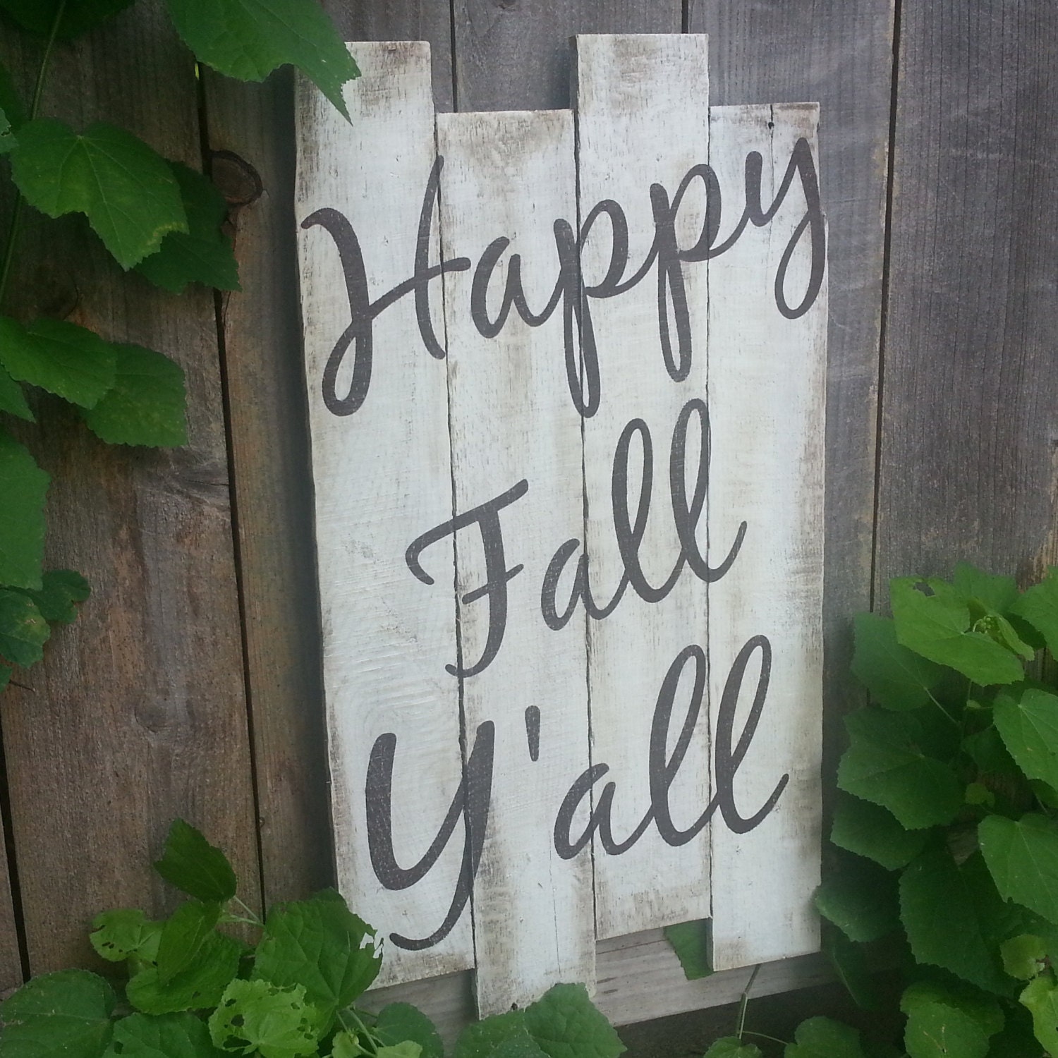 Happy Fall Y'all Sign Autumn Decor Fall by PinkLemonDesignsTx