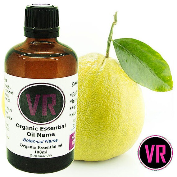 100ml Bergamot 100 Pure Organic Essential Oil Citrus