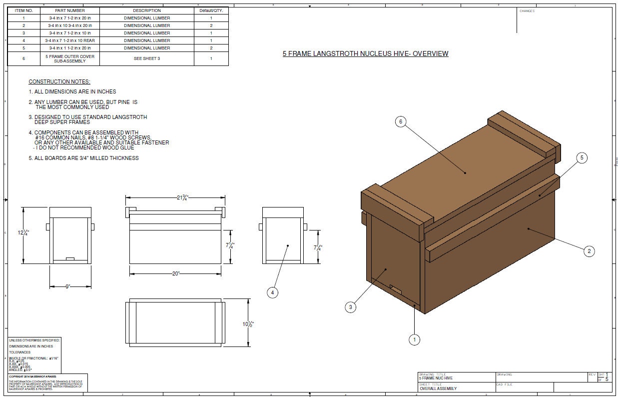five-frame-nuc-bee-hive-plan-by-thebauernhof-on-etsy