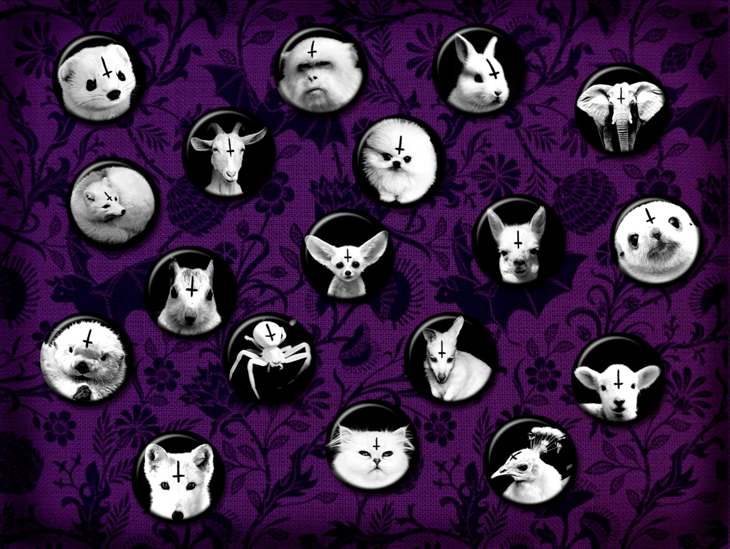 satanic stuffed animals