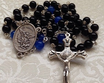 St Michael Thin Blue Line Catholic Rosary