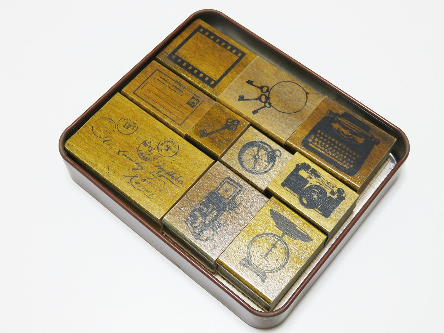 Stationery Rubber Stamps Margaret Rubber by CuteThingsFromJapan