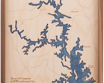 Lake Lanier Marinas Map