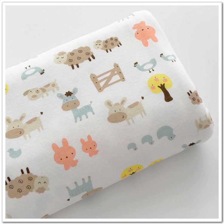 Wide Cotton Knit Fabric Baby Fabric Baby Cotton Stretch