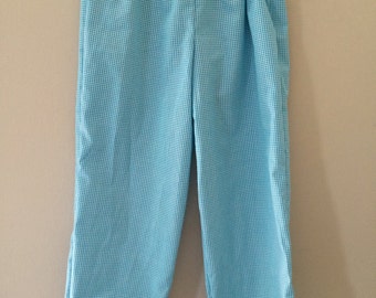 boys gingham pants