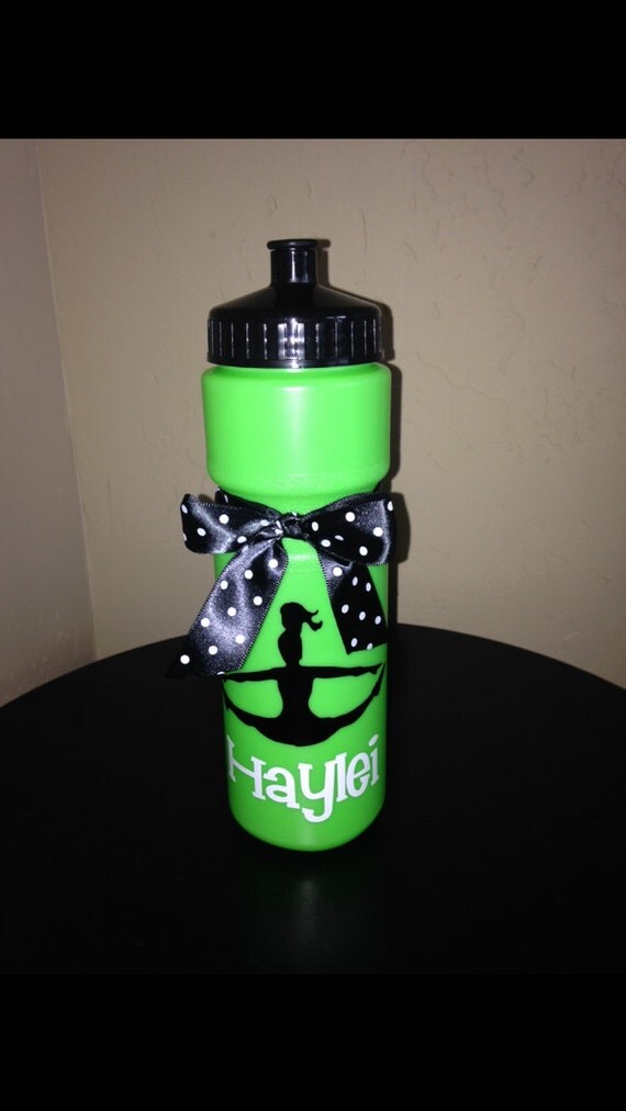SALE Personalized Cheerleader Cheer team Water Bottle 28oz