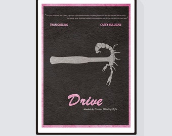 Drive movie poster | Etsy