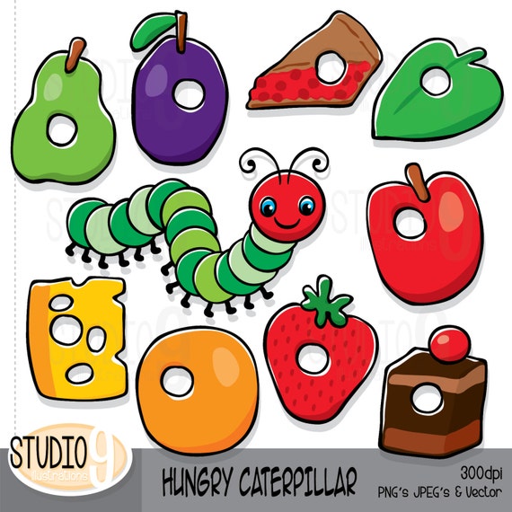 Download HUNGRY CATERPILLAR Clipart Illustrations by ...