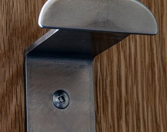 Towel hook / Towel Hanger, Modern wall hook, Robe Hook, Coat hook, Bathroom or Kitchen, Minimal Modern design, Stainless Steel